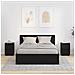 Comodini 2 pcs Nero 30,5 x 30 x 43 cm Legno multistrato - Foto miniatura 2
