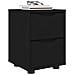 Comodini 2 pcs Nero 30,5 x 30 x 43 cm Legno multistrato - Foto miniatura 3