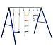 Set Gioco da Esterno con Altalena,Trapezio e Scala - Foto miniatura 1