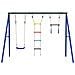 Set Gioco da Esterno con Altalena,Trapezio e Scala - Foto miniatura 3