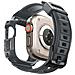 Cinturino + Custodia Per Apple Watch Ultra 49mm Rugged Armor Pro Ultra Resistente, Grigio Scuro - Foto miniatura 1