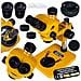 Mikroscopio Stereoscopico Trinoculare Sirius Pro Mssp-t-ps1-o - Zoom 7-50x | Oculare Wf10x / 22 | Sistema Ottico Greenough | Colore Arancione - Foto miniatura 1