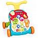 Camminatore 4-in-1, spingi, tavolo, multifunzionale, musicale, educativo, cavalcabile, rosa - Foto miniatura 1