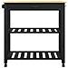 Carrello da Cucina MONZA Nero 84 x 40 x 88,5 cm - Foto miniatura 5