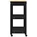 Carrello da Cucina MONZA Nero 84 x 40 x 88,5 cm - Foto miniatura 6