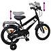 Bicicletta per Bambini 12 Pollici per bambini di 2-4 anni Nero - Foto miniatura 7