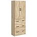 Set di armadi 2 pcs Rovere Sonoma 66 x 34,5 x 87 cm - Foto miniatura 1