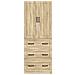 Set di armadi 2 pcs Rovere Sonoma 66 x 34,5 x 87 cm - Foto miniatura 4