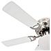 Ventilatore da soffitto con luce Ø 82 cm Bianco - Foto miniatura 7