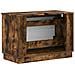 Armadio per Lavabo da Bagno HOORN Rovere Fumo 82 x 41 x 56 cm - Foto miniatura 6