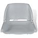 Sedile per Barca Pieghevole senza Cuscino Grigio 48x51x41 cm - Foto miniatura 2
