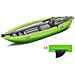 Canoa Gonfiabile Twist1 Verde Con Pinna 043948-g (1c/11c) - Foto miniatura 4