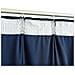 Tende Oscuranti Con Ganci 2 Pz Blu Scuro In Velluto 140x175 Cm - Foto miniatura 4