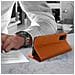 Custodia Samsung Galaxy S20pelle Portafoglio Funzione Stand - Camel - Foto miniatura 5