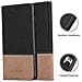 Custodia Compatibile Con Huawei P9 Lite In Nero Marrone - Coperchio Protettiva Con Chiusura Magnetica, Funzione Stand E Tasca Per Le Carte - Foto miniatura 5