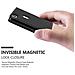 Custodia Compatibile Con Huawei P9 Lite In Nero Marrone - Coperchio Protettiva Con Chiusura Magnetica, Funzione Stand E Tasca Per Le Carte - Foto miniatura 9