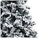 Albero di Natale Artificiale con Neve Fioccata Verde 150 cm PVC - Foto miniatura 2