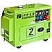 Generatore Di Corrente Diesel 5000w 418cc Zi-ste7500dsh - Foto miniatura 2