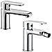 Coppia Di Miscelatore Rubinetto Bidet E Miscelatore Lavabo Linea America Cromata - Foto miniatura 1