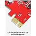 Superspeed 4 Porte Pci-e A Usb 3.0 Scheda Di Espansione - Interfaccia Usb 3.0 A 4 Porte Express Card Da Tavolo Con 15 Pin Sata Connettore Di Alimentazione Includi Con A 4 Pin Per 2x15pin Cable A 15pin A 2x 15pin Sata Y-cable - Foto miniatura 4