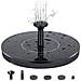 Fontana Decorativa Ad Energia Solare 16 Cm Nera - Foto miniatura 8