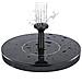 Fontana Decorativa Ad Energia Solare 16 Cm Nera - Foto miniatura 7