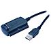 AUSI01 USB PATA / SATA Nero cavo di interfaccia e adattatore - Foto miniatura 2