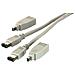 IEEE 1394 lead-Set, 2.0m, Grigio - Foto miniatura 1