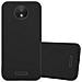 Custodia Compatibile Con Motorola Moto C Plus In Candy Nero - Coperchio Protettivo In Silicone Tpu Flessibile - Foto miniatura 1
