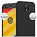 Custodia Compatibile Con Motorola Moto C Plus In Candy Nero - Coperchio Protettivo In Silicone Tpu Flessibile - Foto miniatura 5