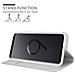 Custodia Compatibile Con Samsung Galaxy S9 Plus In Classy Argento - Coperchio Protettiva Con Chiusura Magnetica, Funzione Stand E Tasca Per Le Carte - Foto miniatura 4