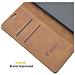 Tactical Custodia Originale Book Xproof Flip Case Per Samsung Galaxy S22+ Plus S906 Mud Brown - Foto miniatura 5