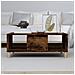 Tavolino Da Salotto Rovere Fumo 90x50x36,5 Cm Legno Multistrato - Foto miniatura 3