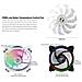 Dissipatore Processore Cpu Gaming Cooler Rgb Colorato 240cm 1851 1700 1200 115x - Foto miniatura 4