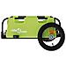 Rimorchio Per Bici Da Carico Verde In Tessuto Oxford E Ferro - Foto miniatura 2
