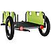 Rimorchio Per Bici Da Carico Verde In Tessuto Oxford E Ferro - Foto miniatura 8