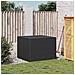 Contenitore Da Giardino Nero 291l In Polyrattan - Foto miniatura 3