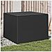 Contenitore Da Giardino Nero 291l In Polyrattan - Foto miniatura 1
