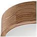 Lampada A Soffitto Eveline - Marrone - Legno, Vetro - 27x27x8 Cm - Foto miniatura 4