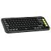 Tastiera e Mouse Wireless 920-013115  (Layout QWERTY) Colore Grafite. Verde - Foto miniatura 3