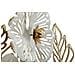 Decorazione In Metallo 3d Fiori 33 - Multicolore - Metallo - 54x6,4x73,7 Cm - Foto miniatura 3