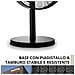 Ventilatore Metallo da Tavolo INN-530B, Diametro 35 cm, 3 Velocità, Modalità Oscillazione, Struttura Robusta Metallo Nero, Inclinazione Regolabile 35W - Foto miniatura 3
