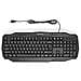 Tastiera USB GKBD100BKUS  per Gaming (Layout US International) Colore Nero - Foto miniatura 2