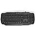 Tastiera USB GKBD100BKUS  per Gaming (Layout US International) Colore Nero - Foto miniatura 4