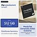Edge 60 Pro 5G con Moto AI 512GB 12GB Ram Display 6.67" pOLED 120Hz, Main Camera 50+50+10M Selfie 50MP NanoSIM + eSIM USB tipo-C Android 15 Dimensity 8350 6000mAh, Pantone Dazzling Blue - Foto miniatura 20
