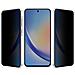 Vetro Temperato 2.5d Per Samsung Galaxy A35 / A55 Privacy Ultra Resistente, Nero Transparente - Foto miniatura 1