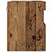 Armadi da muro per TV  con luci LED 2 pezzi in legno antico 60x30x40 cm - Foto miniatura 7