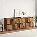 Sideboards 3 pcs Legno vecchio 180 x 35 x 70 cm - Foto miniatura 4