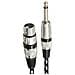 Cavo Microfono Da 6,5 Mm A Xlr Femmina - Collega Amplificatori, Mixer E Apparecchiature Audio  5 M - Foto miniatura 4