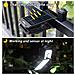 Luce Solare Da Esterno Con Clip E Sensore Di Movimento - 45 Led, Resistente Alle Intemperie - Foto miniatura 5